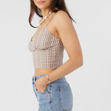 Kalia Cece Gingham Top