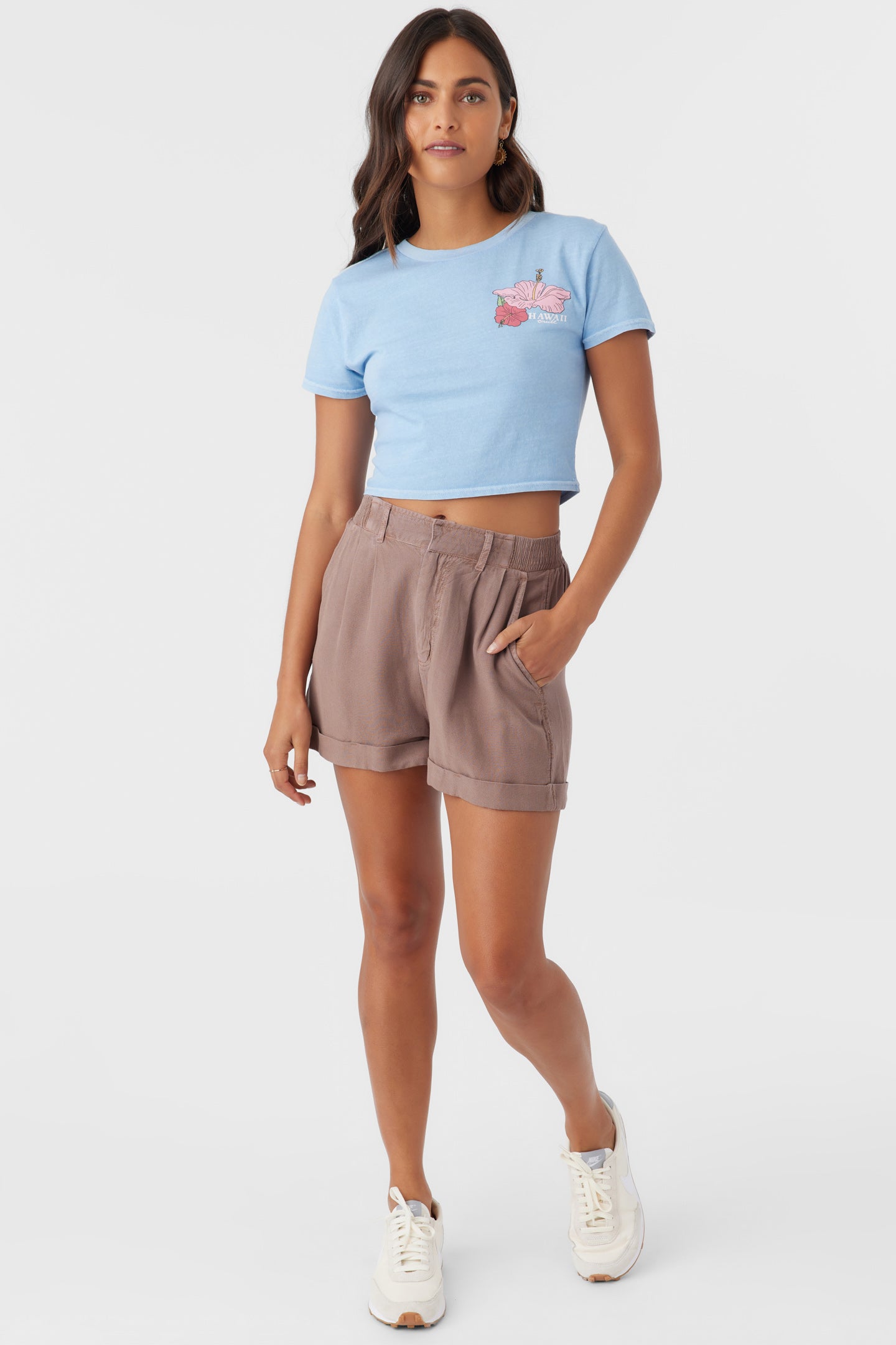 ROWAN LINEN BLEND SHORTS