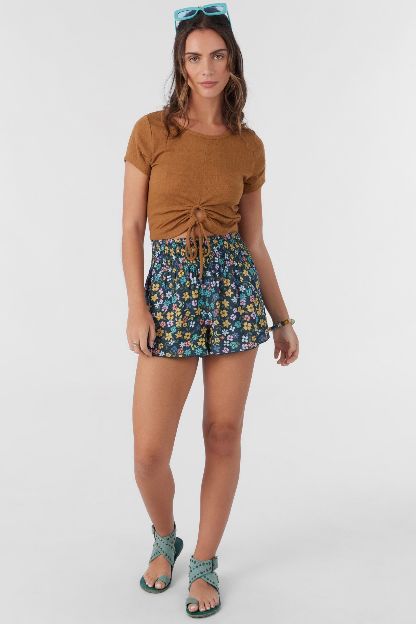 JOHNNY LAYLA FLORAL BEACH SHORTS