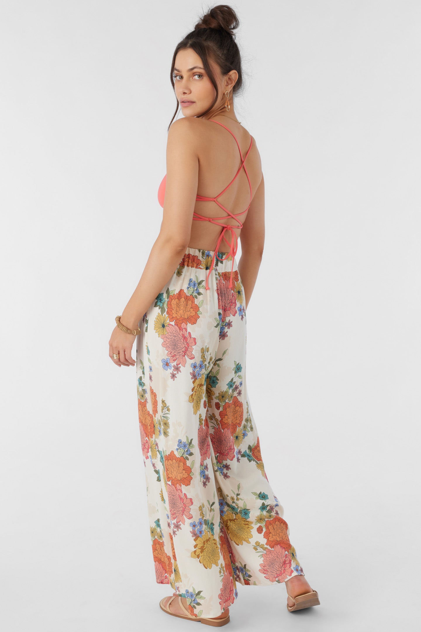 TYMEA KALI FLORAL FLY AWAY BEACH PANTS