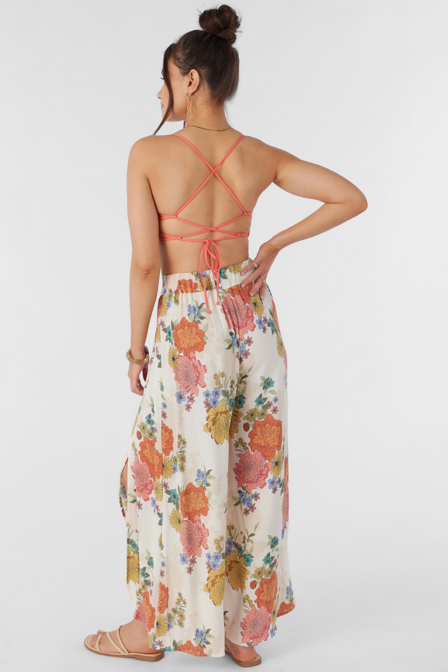 TYMEA KALI FLORAL FLY AWAY BEACH PANTS