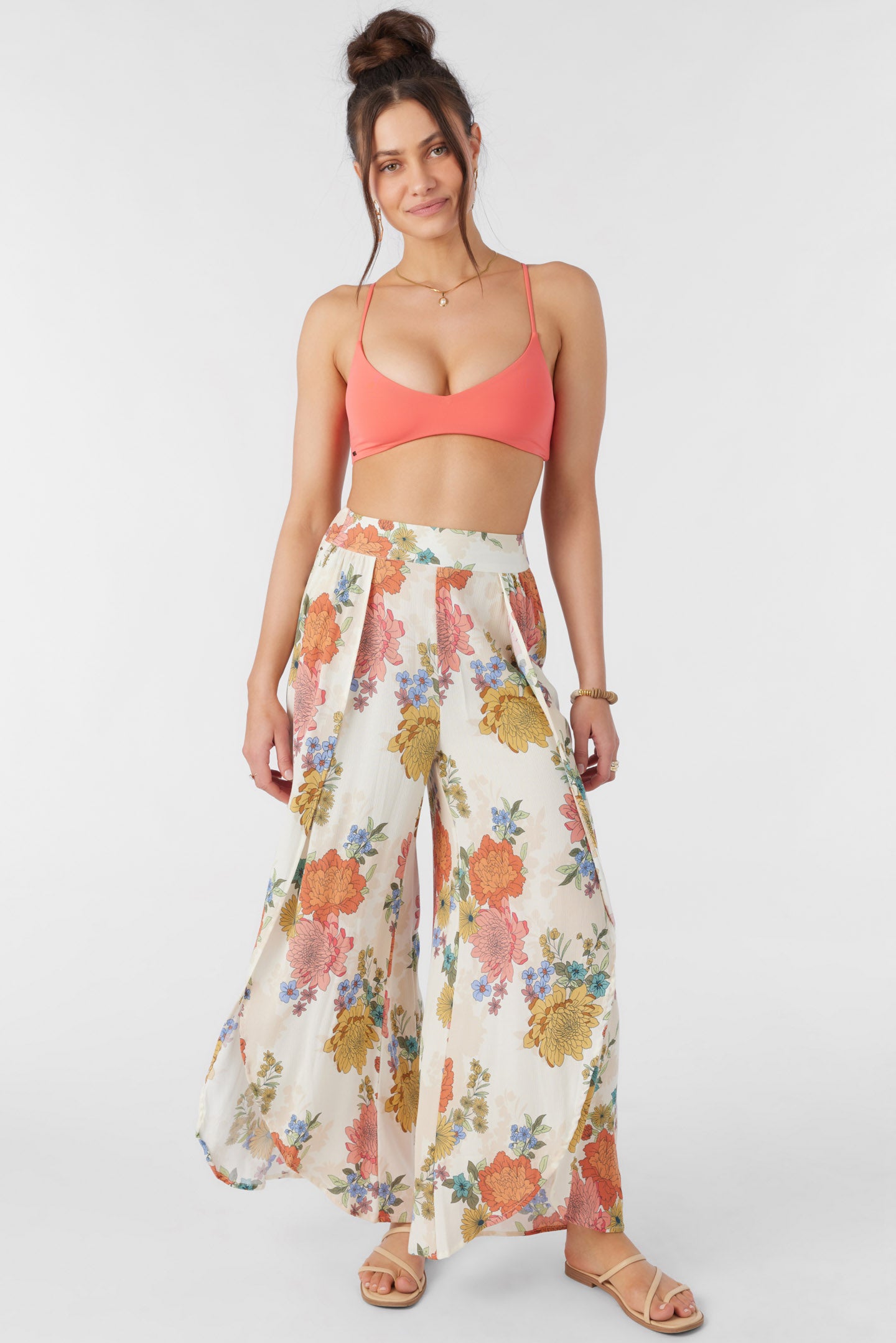 TYMEA KALI FLORAL FLY AWAY BEACH PANTS