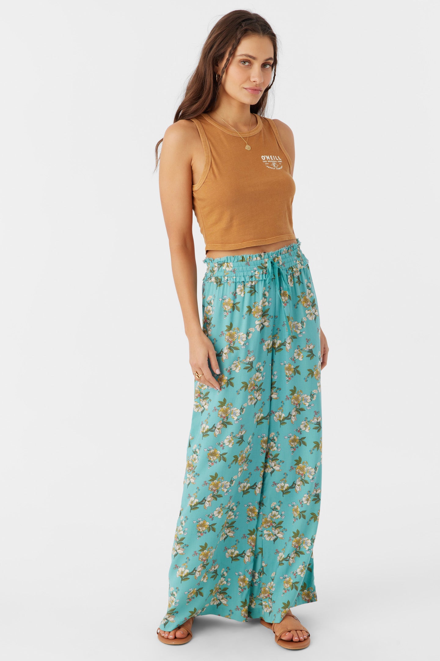 NINETTE MARLOW FLORAL BEACH PANTS