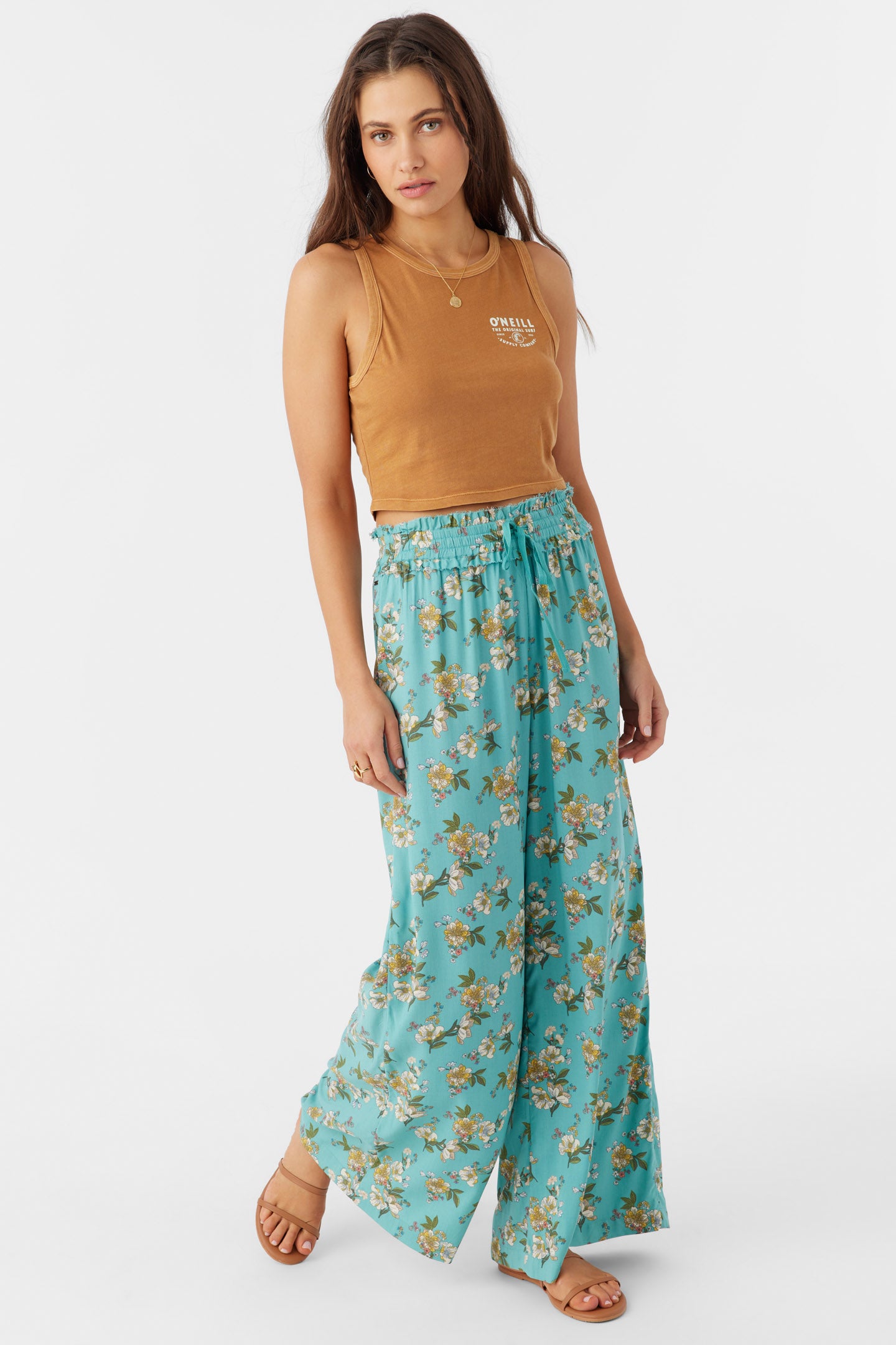 NINETTE MARLOW FLORAL BEACH PANTS