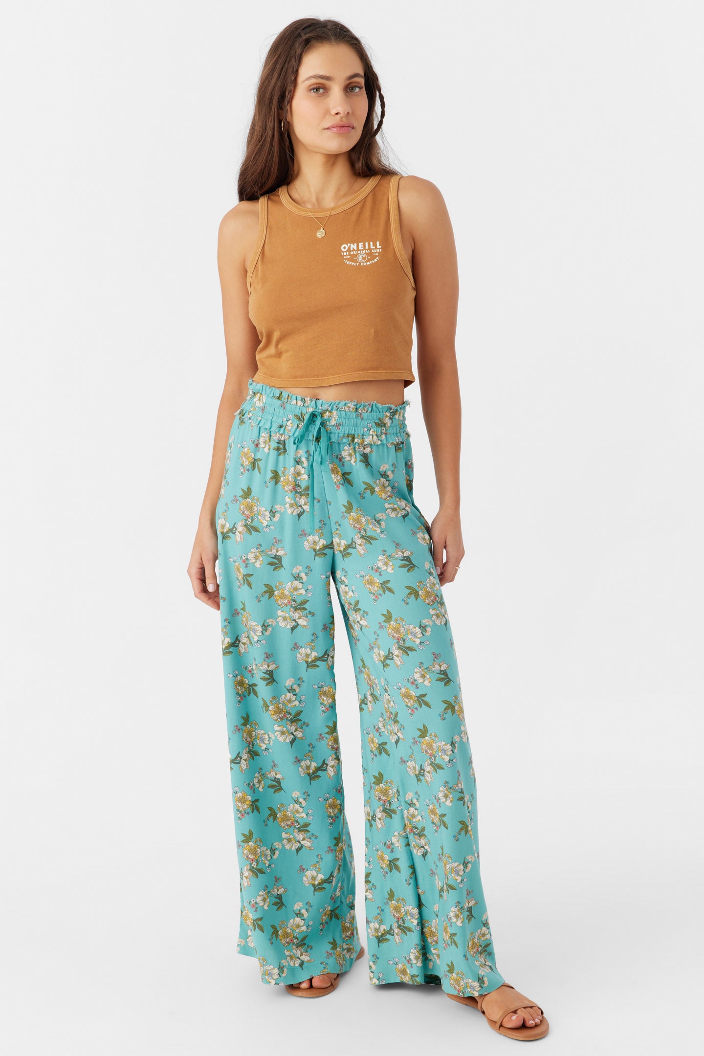 NINETTE MARLOW FLORAL BEACH PANTS