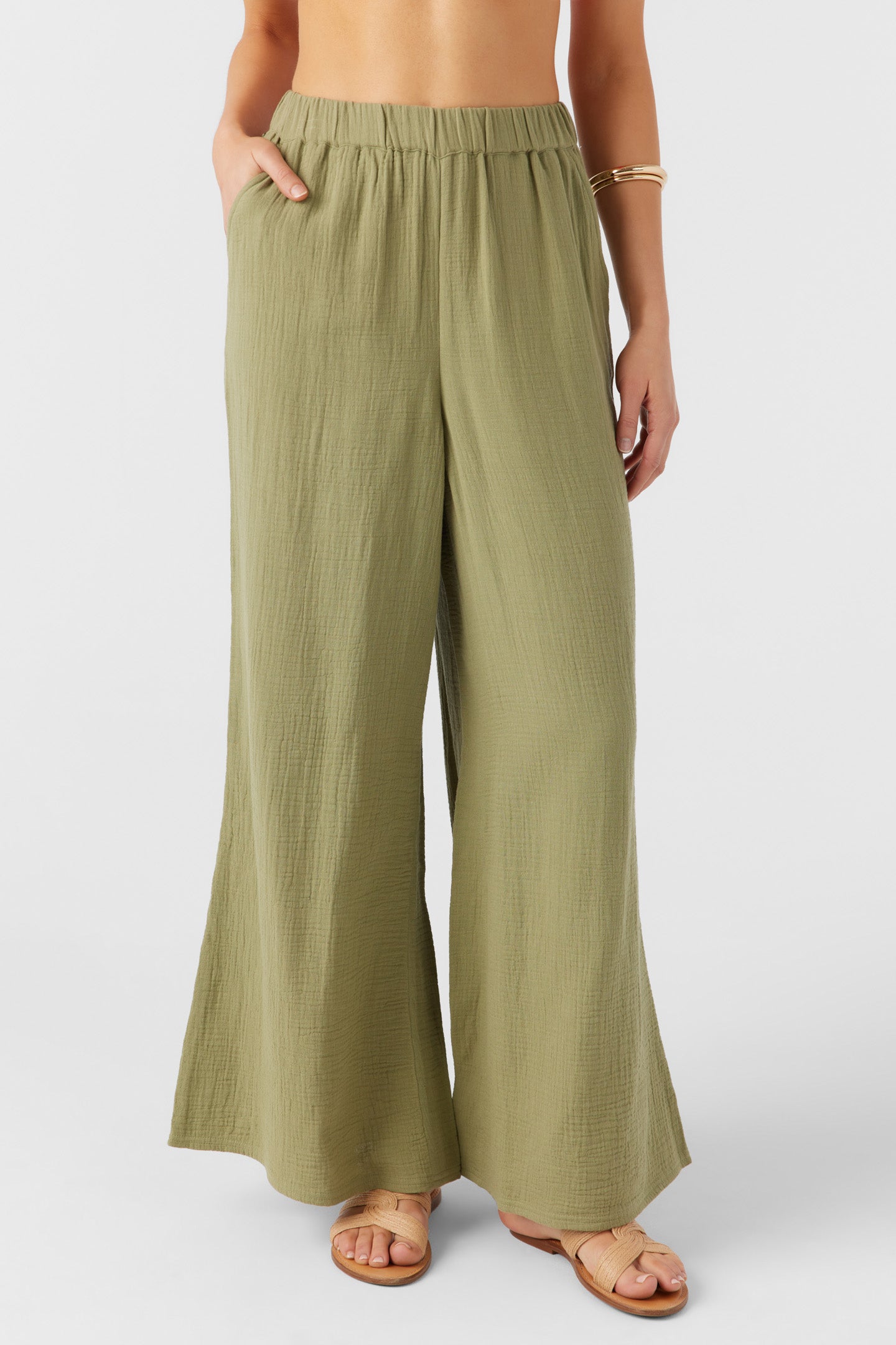 Caralee Beach Pants - Oil Green | O'Neill