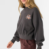 Moment Crew Neck Cropped Fleece