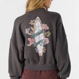 Moment Crew Neck Cropped Fleece