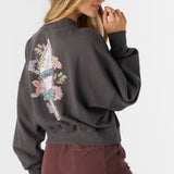 Moment Crew Neck Cropped Fleece