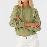 Moment Crew Neck Cropped Fleece