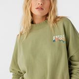 Moment Crew Neck Cropped Fleece