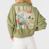 Moment Crew Neck Cropped Fleece