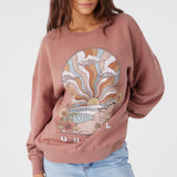 Choice Crew Neck Oversized-Fit Fleece Pullover