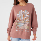 Choice Crew Neck Oversized-Fit Fleece Pullover