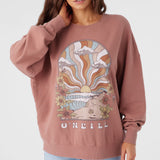 Choice Crew Neck Oversized-Fit Fleece Pullover