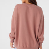 Choice Crew Neck Oversized-Fit Fleece Pullover