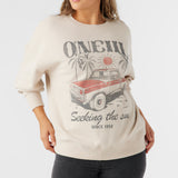 Choice Crewneck Oversized-Fit Fleece Pullover