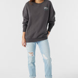 Choice Crewneck Oversized-Fit Fleece Pullover