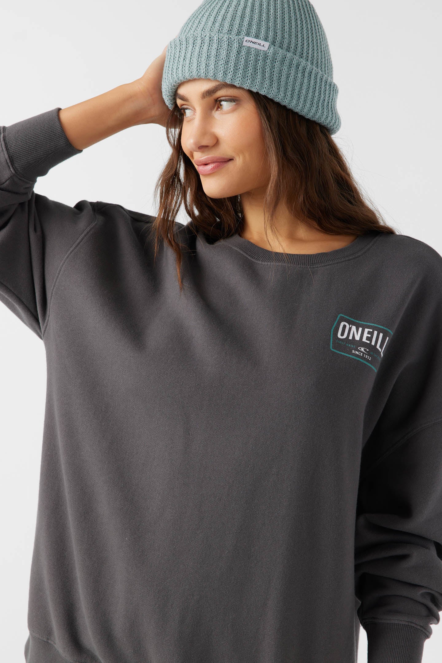 CHOICE CREWNECK OVERSIZED-FIT FLEECE PULLOVER