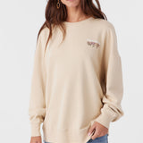 Choice Crewneck Oversized-Fit Fleece Pullover