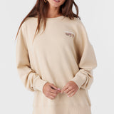 Choice Crewneck Oversized-Fit Fleece Pullover