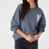 Choice Crew Neck Oversized Fit Fleece Pullover