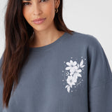 Choice Crew Neck Oversized Fit Fleece Pullover