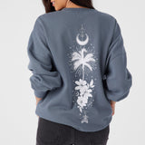 Choice Crew Neck Oversized Fit Fleece Pullover