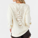 Choice Crew Neck Oversized Fit Fleece Pullover