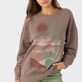 Choice Crewneck Oversized-Fit Fleece Pullover