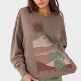 Choice Crewneck Oversized-Fit Fleece Pullover