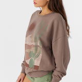 Choice Crewneck Oversized-Fit Fleece Pullover