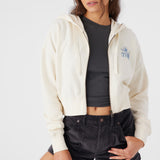 Darcie Hooded Zip Fleece Jacket
