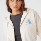 Darcie Hooded Zip Fleece Jacket