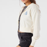 Darcie Hooded Zip Fleece Jacket