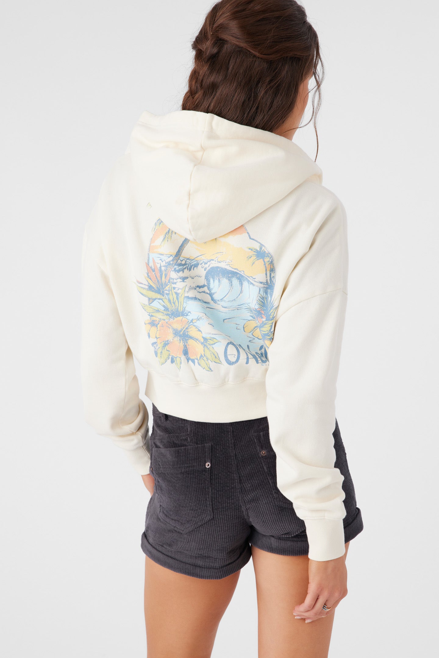 Darcie Zip Hoody Zip Fleece - Winter White | O'Neill