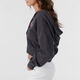 Darcie Hooded Zip Fleece Jacket