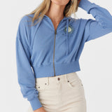 Darcie Hooded Zip Fleece Jacket