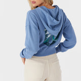 Darcie Hooded Zip Fleece Jacket