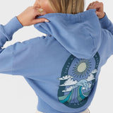 Darcie Hooded Zip Fleece Jacket