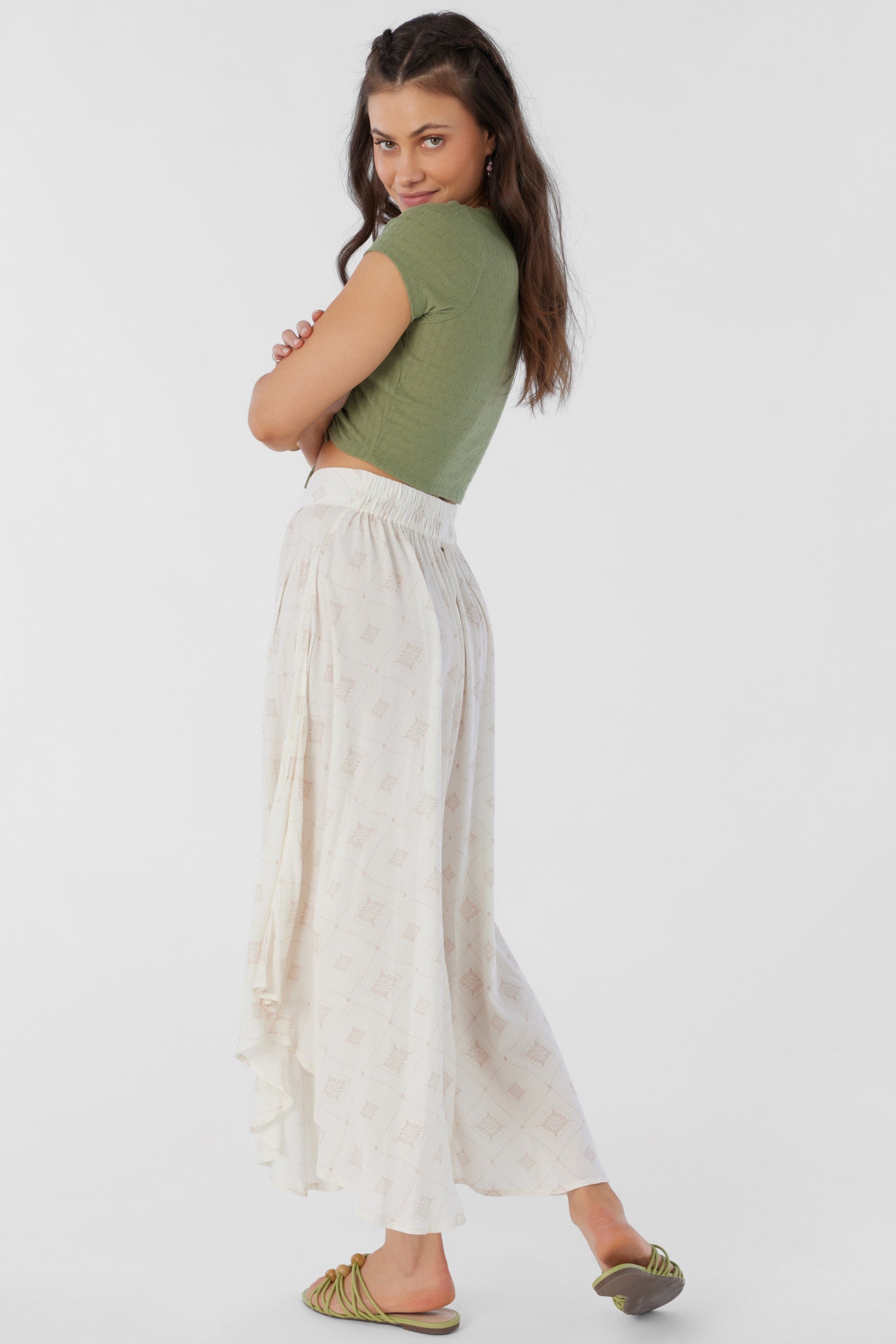 MARNIE SABRINA TILE MIDI SKIRT