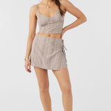 Arli Cece Gingham Skirt