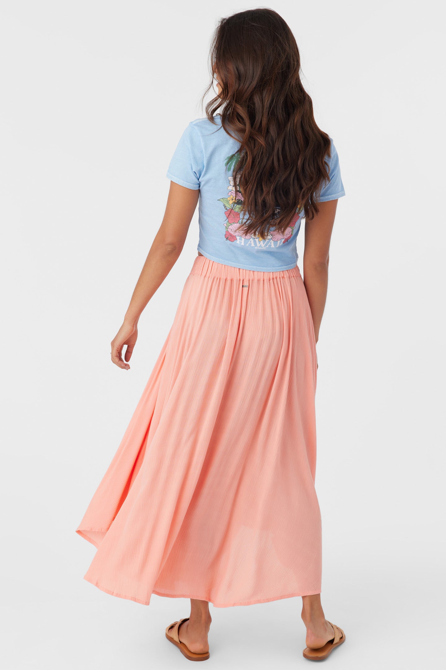 MARNIE SOLID MIDI SKIRT