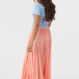 Marnie Solid Midi Skirt
