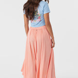 Marnie Solid Midi Skirt