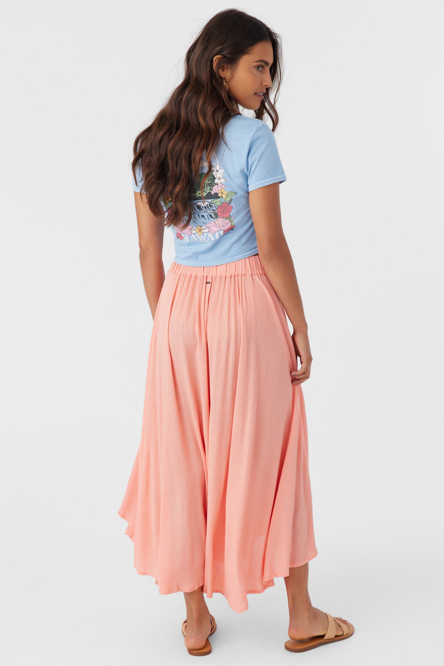 MARNIE SOLID MIDI SKIRT