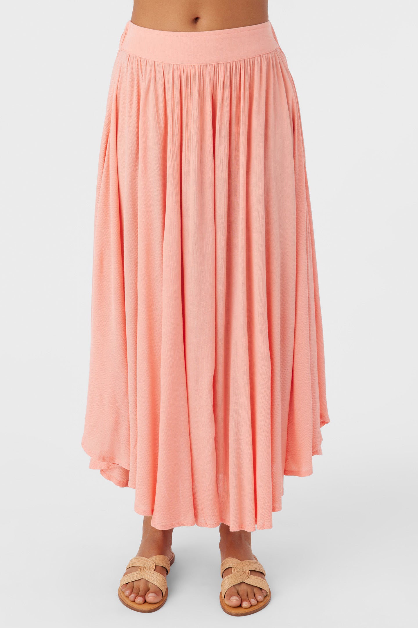 MARNIE SOLID MIDI SKIRT