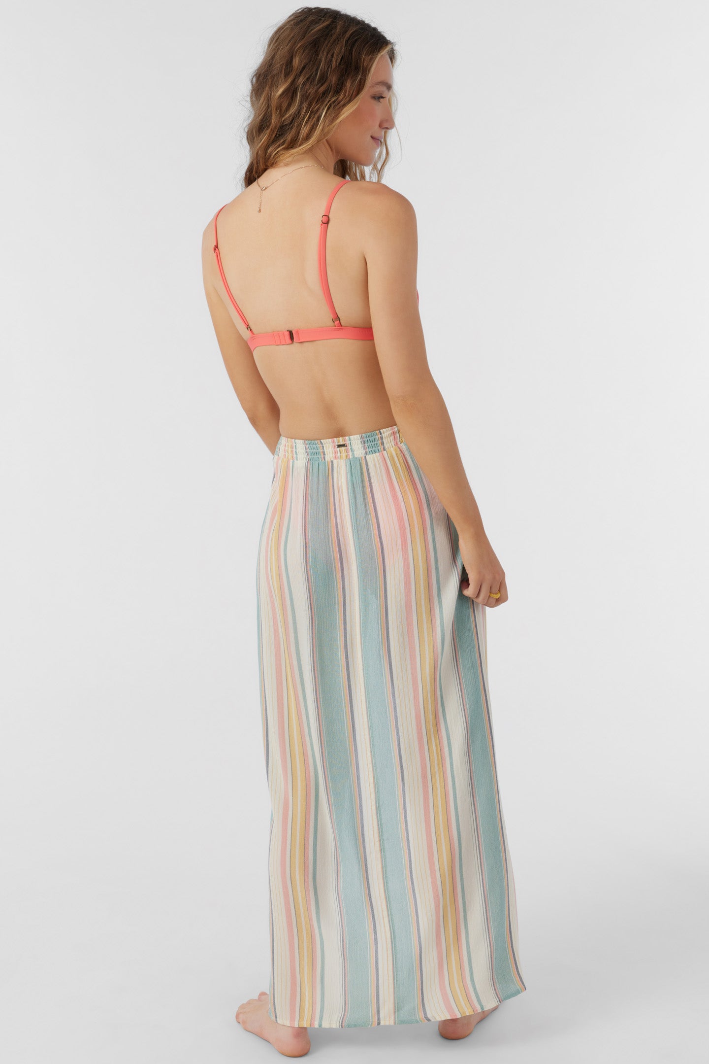 BEACHBOUND STRIPE HANALEI MAXI SKIRT COVER-UP