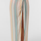 Beachbound Stripe Hanalei Maxi Skirt Cover-Up