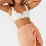 Saltwater Solids Hanalei Mini Skirt Cover-Up